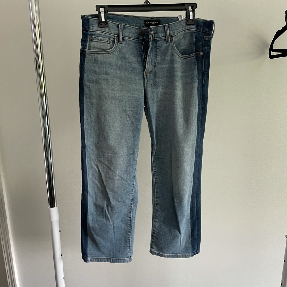 Banana Republic Tuxedo Cropped Jean